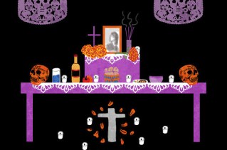 Altar dia de los muertos