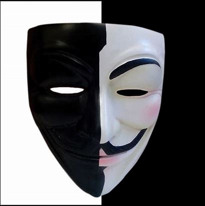 MASCARA BLANQUINEGRA